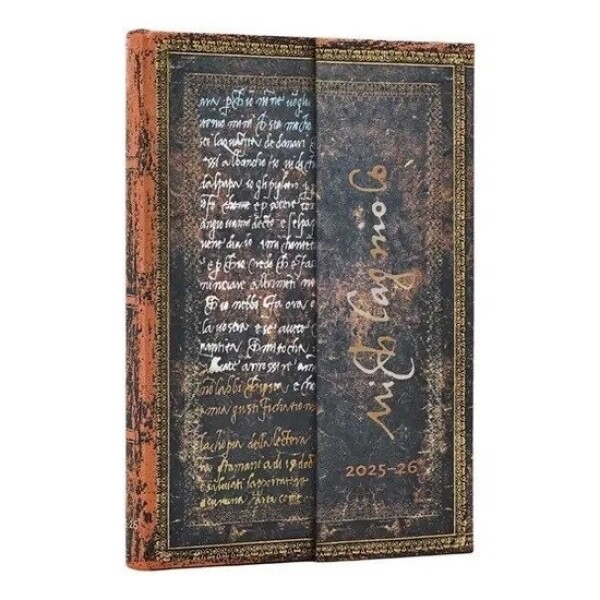 Diář 2025/2026 Michelangelo, Handwriting