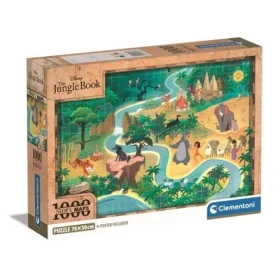 Clementoni PUZZLE Story Maps: Kniha džunglí