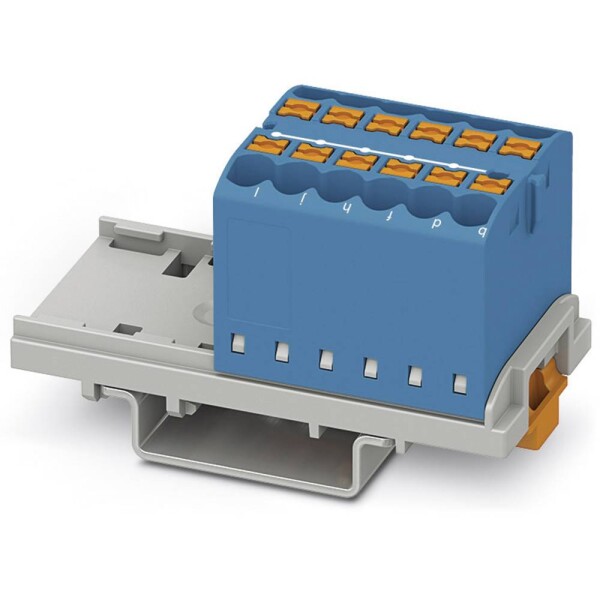 Phoenix Contact 3273024 blok rozvaděče 28.6 mm pružinová svorka modrá 8 ks