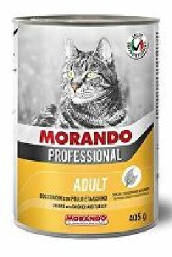 Morando Professional konz.pro kočky kuřecí,krůtí 405g