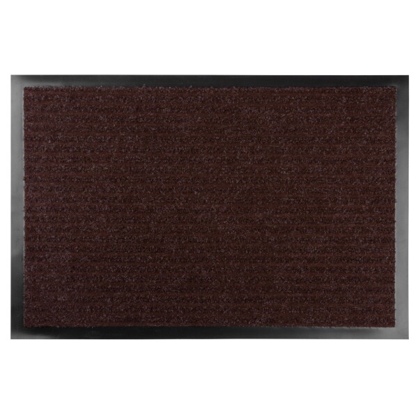 Rohožka 40x60cm, PVC+PES, hnědá, MagicHome DRM 102