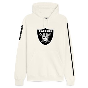 Pánská mikina Las Vegas Raiders NFL Recovered Ecru Hoodie Velikost: S