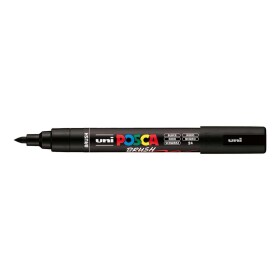 Uni Posca PC-5BR 1-4 mm štětcový hrot černý 24