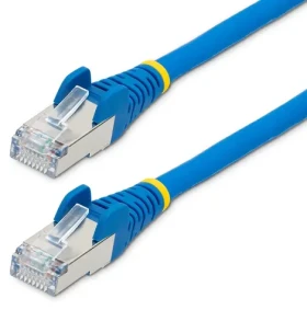 StarTech CAT6a U/UTP LSZH modrá / Síťový kabel / 7,5 m / RJ-45 / 10GbE / PoE++ / Snagless (NLBL-750-CAT6A-PATCH)