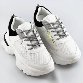 Dámské šněrovací sportovní boty Bílá XL (42) model 17157685