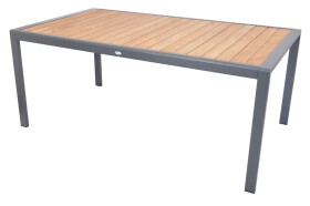 Rojaplast ANNECY jídelní hliníkový stůl 180x100 cm