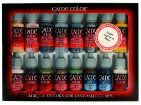 Vallejo Game Color Set 72291 Leather & Metal (16)