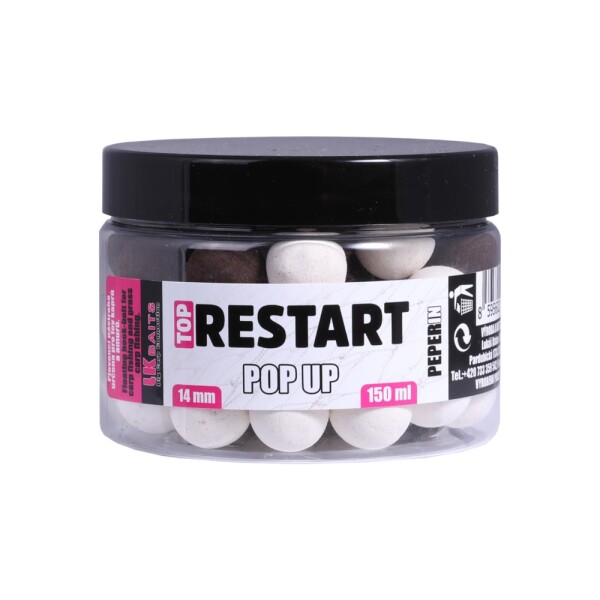 LK Baits Pop-up boilie TopRestart Peperin - 18mm 200ml,LK Baits Pop-up boilie TopRestart Peperin - 18mm 200ml