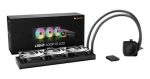 Be quiet! Light Loop IO LCD 360mm černá / Vodní chlazení CPU / 3x120mm ventilátor / IPS displej 2,1" / RGB LED (BW032)