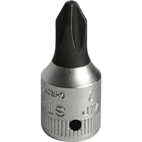 Stahlwille 44 P 2 SCHRAUBENDREHEREINSATZ 1/4 ZOLL 01290002 1/4 (6,3 mm) sada šroubováků PH 2 1/4 (6,3 mm)