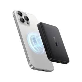 Baseus EnerFill FM12 černá / Powerbanka / 10000 mAh / Qi2 / 22,5W (E0028500)