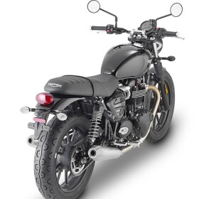 Tr6407 trubkový rychlosundávací držák brašen pro Triumph Street Twin 900 (16-22), systém Remove-X