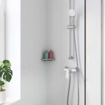 GROHE - BauCosmopolitan Drátěná rohová polička 16x20 cm, chrom 40664001