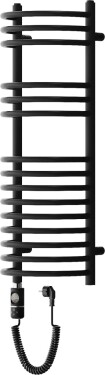 MEXEN/S - Eros radiátor + topná tyč 900 x 318 mm, 300 W, černá W112-0900-318-2300-70