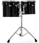 Pearl PTE1314.046 Concert Series Toms 13”+14” - Midnight Black