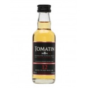 Tomatin Whisky 12y 43% 0,05 l (holá lahev)