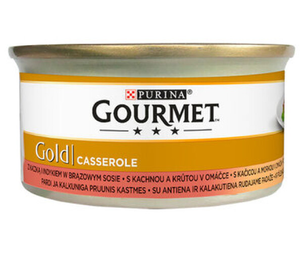 Gourmet Gold Double Pleasure hovězí a kuře 85 g