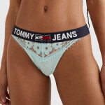 Dámská tanga Jeans Lace UW0UW03950-C94 - Tommy Hilfiger M
