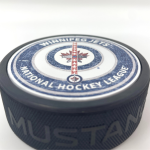 Mustang Puk Winnipeg Jets NHL Center Ice