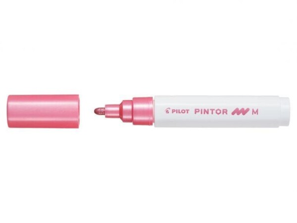 PILOT Pintor Medium akrylový popisovač 1,5-2,2mm - metalický růžový