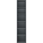 MEXEN - Box-A skříňka vysoká - sloup 35, grafit mat 91AX1-1600-300-1-66