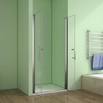 H K - Sprchové dveře MELODY D2 100 dvoukřídlé 96-100 x 195 sklo grape SE- MELODYD2100-319