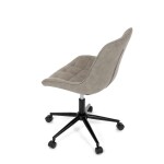 Pracovní židle, výškově nastavitelná, béžová látka, KA-V3120 LAN3