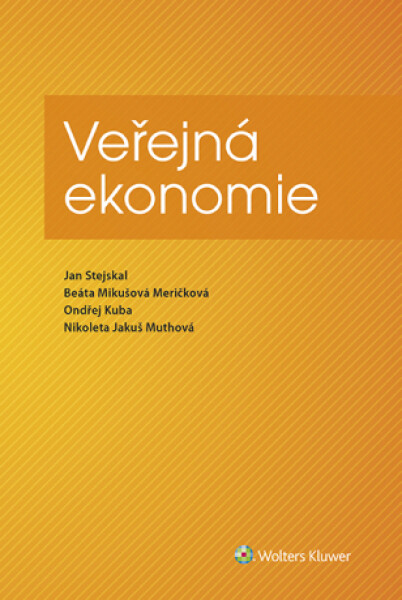 Veřejná ekonomie - autorů - e-kniha