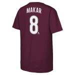 Outerstuff Dětské tričko Cale Makar #8 Colorado Avalanche NHL Flat Name & Number Short Sleeve Cotton Velikost: Dětské M (136 – 152)