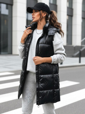 Dámská dlouhá vesta GANT černá FashionStreet TY3839 XXL