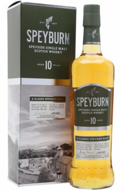 Speyburn Speyside Single Malt Scotch Whisky 10y 40% 0,7 l (tuba)