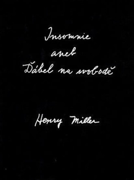 Insomnie aneb ďábel na svobodě (poškozená) - Henry Miller
