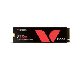VERBATIM SSD Vi3000 Internal PCIe NVMe M.2 SSD 256GB , W 1300/ R 3300 MB/s EDF_714532