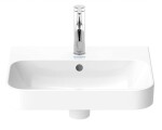 DURAVIT - Happy D.2 Plus Umyvadlo na desku, 50x40 cm, s přepadem, s otvorem pro baterii, bílá 2360500000