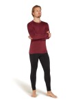 Pánské merino tričko s dlouhým rukávem ICEBREAKER Mens 200 Oasis LS Crewe, Port velikost: M