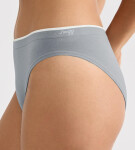 Dámské kalhotky GO Sense High leg 2P - GRAY -šedé 3602 - SLOGGI CHROME L