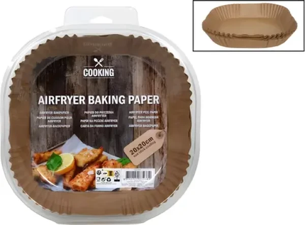 MPLCo Pečicí papír do horkovzdušné fritézy / Pečicí papír do fritézy / 50 ks (279911)