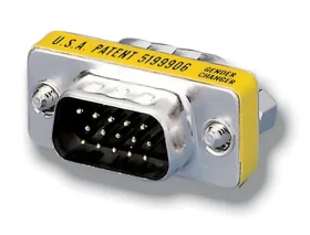 Equip Gender adaptér VGA HD15 M/M stříbrná / Redukce / pozlacené kontakty / 9 g (124320)