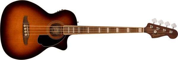 Fender Kingman Bass, Walnut Fingerboard, Black Pickguard, Shaded Edge