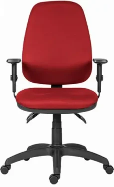 Powerton Anna červená / Kancelářské ergonomické křeslo / nosnost 120 kg (MKWPANKDCRVA)
