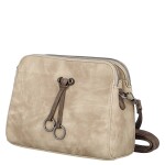 Stylová dámská crossbody kabelka Nikola, béžová