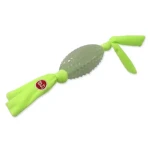 Dog Fantasy Hračka - Glow oválný míč bílá z TPR svítící ve tmě 31cm (454-307196)