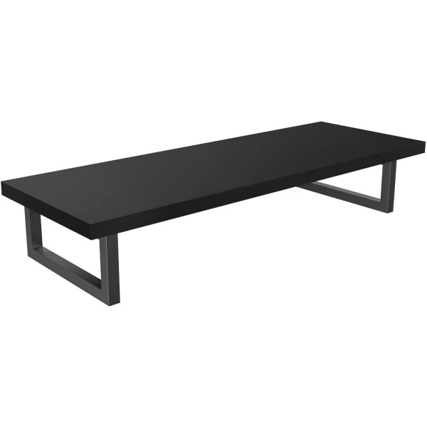 CERANO - Deska pod umyvadlo Navira Pro + 2 konzole pod desku - černá matná - 80x46x3,6 CER-606033
