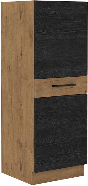 Vyšší spodní skříňka Vigo 50 DK-145 1F (3S) BB - Premium Box Barva korpusu: Dub Lancelot, Barva dvířek: Dark wood