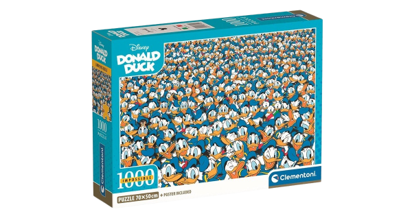 Puzzle Impossible: Kačer Donald 1000 dílků