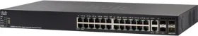 Cisco SF550X-24MP / Gigabit Switch / 24x RJ-45 / 2x SFP+ / 2x Combo 10 Gbit SFP+ / PoE / QoS / VLAN (SF550X-24MP-K9-EU)
