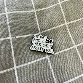 Pinarna.cz My cat and I talk shit about you. / Moje kočka a já tě pomlouváme.