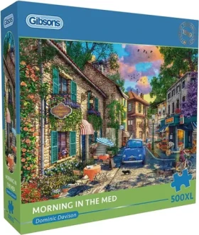 GIBSONS Puzzle Ráno ve Středomoří XL