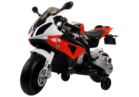 Mamido Dětská elektrická motorka BMW S1000RR Maxi červená