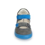 Chlapecké sandály Barefoot TERY GREY, Protetika, šedá - 21